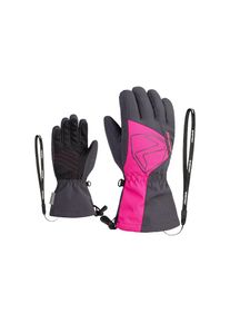 Ziener, Unisex, Skihandschuhe &raquo;LAVAL AS AW&laquo;, gr&uuml;n, 3, trendiger M&auml;dchen Skihandschuh mit asymmetrischem Design