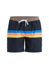 "Quiksilver, Herren, Boardshorts &raquo;Everyday Straight 15""&laquo;, schwarz retro stripe, S, Material: Stoff aus 100 % recyceltem Polyester"