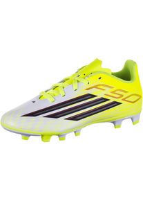 Adidas F50 CLUB FG-MG J Fu&szlig;ballschuhe Kinder - Gr&ouml;&szlig;e 33 1/2 - gelb