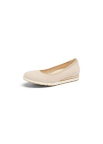 Gabor - Ballerina, beige, Gr. 37, Orthop&auml;dische Einlagen, Leder