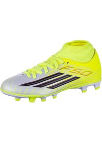 Adidas F50 LEAGUE MID FG-MG J Fu&szlig;ballschuhe Kinder - Gr&ouml;&szlig;e 35 1/2 - gelb