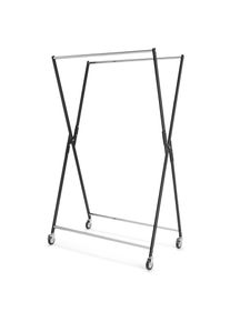 Kleiderst&auml;nder Portant Plus RAL 9005 Tiefschwarz