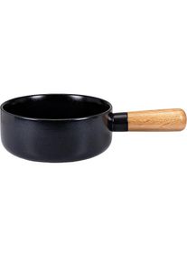 Jelmoli Fondue &raquo;Fondue-Caquelon Indura&laquo; Kompatible Kochfelder: Elektro, Gas, Glaskeramik, Induktion, schwarz, Einheitsgr&ouml;&szlig;e, Fondue