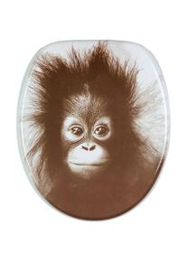 Sanilo, WC-Sitz &raquo;Alfred&laquo;, braun, MDF - Mitteldichte Holzfaserplatte