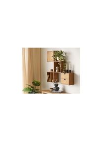 Jelmoli Wandregal &raquo;Townsville 30 x 18 x 30 cm&laquo; Wandregal, natur, B/H/T: 18 cm x 30 cm x 30 cm