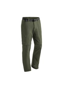 Maier Sports, Unisex, Funktionshose &raquo;Tajo&laquo; Unisex Wanderhose, zipp-off Outdoor-Hose, 4 Taschen, Regular Fit, moosgr&uuml;n, 48, Normalgr&ouml;ssen, Funktionale 