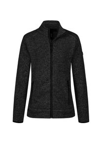 DEPROC Active, Unisex, DEPROC Active Strickfleecejacke &raquo;KIRKVALE X WOMEN&laquo; auch in Grossen Gr&ouml;ssen erh&auml;ltlich, asphalt, 46 (L), Leichte Unisex Basic 
