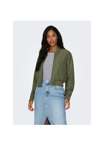 Only, Unisex, Only Bomberjacke &raquo;ONLALMA BOMBER OTW NOOS&laquo; mit Seitentaschen, kalamata, L, Blouson von Only