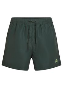 K by KARL LAGERFELD Karl Lagerfeld, Hommes Boardshorts 'Kameo', vert fonc&eacute;