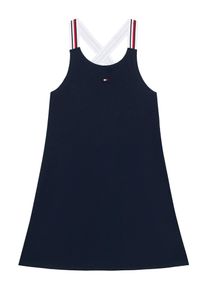 Tommy Hilfiger Underwear Strandkleid M&auml;dchen Gr&ouml;&szlig;e 128/140 marine / rot / wei&szlig;