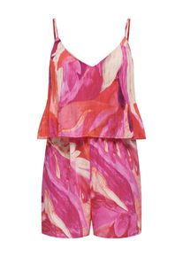 Only Jumpsuit 'ALMA' Damen Gr&ouml;&szlig;e XS beige / hummer / pink / hellpink