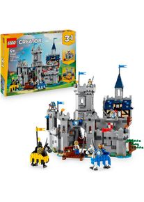 Lego, Lego Konstruktionsspielsteine &raquo;Ritterburg im Mittelalter (31168), Lego Lego Creator&laquo; Made in Europe, bunt, Einheitsgr&ouml;&szlig;e, 