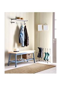 Goodproduct, GOODproduct Wollteppich &raquo;Salagnon&laquo; rechteckig 8 mm H&ouml;he Handweb-Teppich, Flachgewebe, handgewebt, meliert, taupe, Baumwolle, Wolle, 8 mm