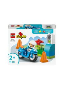 Lego, Lego Konstruktionsspielsteine &raquo;DUPLO Blaues Polizeimotorrad 10477&laquo;, bunt