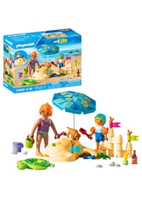 Playmobil, Konstruktions-Spielset &raquo;Familienspass am Strand (71906), My Life&laquo; Made in Europe, bunt, Einheitsgr&ouml;&szlig;e, Konstruktions-Spielset