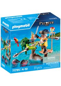 Playmobil, Konstruktions-Spielset &raquo;Pirat mit Balliste (71795), Pirates&laquo;, bunt, Einheitsgr&ouml;&szlig;e, Konstruktions-Spielset