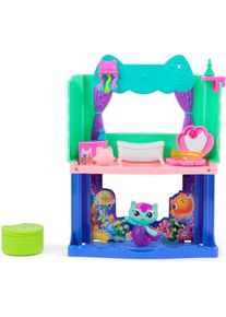 Spin Master, Spielwelt &raquo;Gabby&rsquo;s Dollhouse: Der Film &ndash; Portal Raum Spa-tastisches Badezimmer&laquo; von Meerk&auml;tzchen; mit Katzenfigur, bunt, Kunststoff
