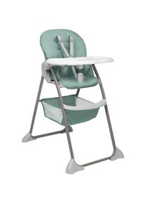 hauck, Hochstuhl &raquo;Sit N Fol&laquo; (), dusty mint, Kunststoff, Polyester, Stahl, B/H/T: 57 cm x 112 cm x 82 cm