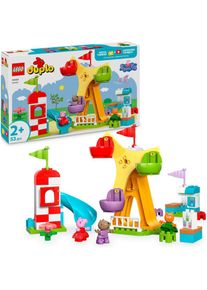 Lego, Lego Konstruktionsspielsteine &raquo;Jahrmarkt (10453), Lego DUPLO Peppa Pig&laquo; Made in Europe, bunt, Einheitsgr&ouml;&szlig;e, Konstruktionsspielsteine
