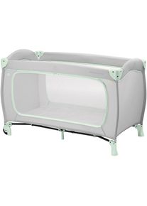 hauck, Baby-Reisebett &raquo;Sleep N Play Go Plus, Dusty Mint&laquo; mit integrierten R&auml;dern; Vorderausstieg, dusty mint, Liegefl&auml;che B/L: 60cm x 120cm, kein 