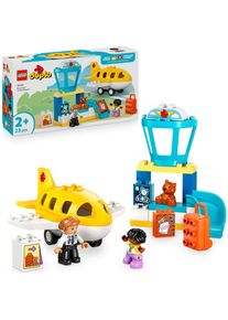 Lego, Lego Konstruktionsspielsteine &raquo;Erster Besuch im Flughafen (10443), Lego DUPLO Town&laquo; Made in Europe, bunt, Einheitsgr&ouml;&szlig;e, 