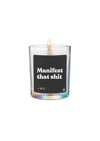 Ackerman Duftkerze &raquo;ChattyCandles Manifest that shit 6,7 x 8 cm&laquo;, bunt