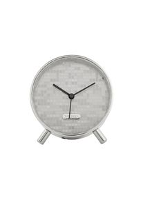 Karlsson, Wecker &raquo;Disco Bling Bling 11 cm&laquo;, silber, Einheitsgr&ouml;&szlig;e, Abmessungen: 11 x 5 cm (DxT)