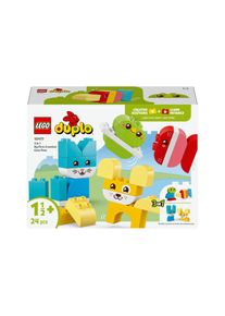 Lego, Lego Konstruktionsspielsteine &raquo;DUPLO 3-in 1 Kreative Tiere 10477&laquo;, bunt