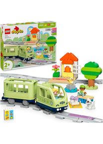 Lego, Lego Konstruktionsspielsteine &raquo;Interaktive Abenteuer-Eisenbahn (10427), Lego DUPLO Town&laquo; mit Licht und Sound; Made in Europe, bunt, 