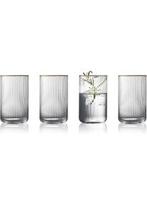 Ackerman Glas &raquo;Lyngby Palermo Gold 50 cl, 4 St&uuml;ck&laquo;, transparent, Glas, 13 cm