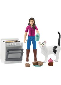 Schleich, Spielfigur &raquo;POCKET SET, Backnachmittag (81470)&laquo;, bunt, Kunststoff