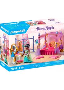 Playmobil, Konstruktions-Spielset &raquo;Prinzessinnen-Schlafzimmer mit Ankleide (71847), Princess Magic&laquo; Made in Europe, bunt, Einheitsgr&ouml;&szlig;e, Konstruktions
