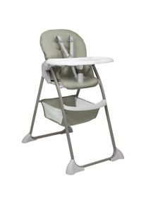 hauck, Hochstuhl &raquo;Sit N Fol&laquo; (), sage, Kunststoff, Polyester, Stahl, B/H/T: 57 cm x 112 cm x 82 cm