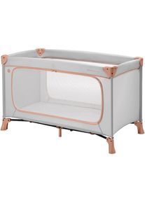 hauck, Baby-Reisebett &raquo;Dream N Play Plus, Dusty Cork&laquo; Vorderausstieg, dusty cork, Liegefl&auml;che B/L: 60cm x 120cm, kein H&auml;rtegrad, Baby-Reisebett