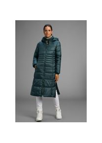 Kangaroos, Unisex, Kangaroos Steppmantel mit abnehmbarer Kapuze, schwarzgr&uuml;n, 32, Steppjacke mit reflektierendem Druck am &Auml;rmel von Kangaroos