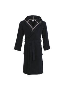 Carl Ross, Unisex-Bademantel &raquo;41310&laquo; 1 Stk. Midil&auml;nge, night blau, Walkfrottier