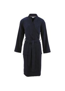 Carl Ross, Unisex-Bademantel &raquo;41110&laquo; 1 Stk. Midil&auml;nge, night blau, Walkfrottier