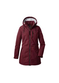 G.I.G.A. by Killtec G.I.G.A. DX BY KILLTEC Softshellparka &raquo;GW 5 WMN SFTSHLL PRK&laquo; rot 40 wetterfester Softshell Parka mit abzippbarer Kapuze