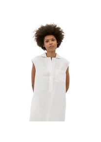 Marc O'Polo MARC O'POLO Blusenkleid &raquo;aus reinem Leinen&laquo; wei&szlig; 32 Normalgr&ouml;&szlig;en Im Regular Fit