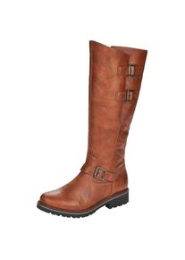 Remonte Winterstiefel, mit praktischem Wechselfu&szlig;bett und XL-Schaft braun 42 Klassischer Stiefel mit dezenter Zierschnalle