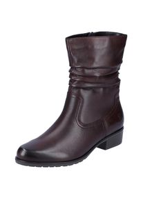 Remonte Stiefelette, mit gerafftem Schaft rot 43 bordeaux Im eleganten Look