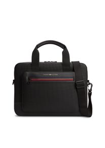 Tommy Hilfiger Laptoptasche 'Foundation' Herren Gr&ouml;&szlig;e One Size nachtblau / dunkelrot / schwarz