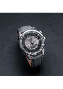 Holzkern Holzuhr Gmt Skywhirl (Marmor/Silber), Herren, Naturholz