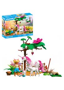 Playmobil, Konstruktions-Spielset &raquo;Zauberhafter Einhorn-Stall f&uuml;r Mama und Fohlen (71839), Princess Magic&laquo; Made in Europe, bunt, Einheitsgr&ouml;&szlig;e, 
