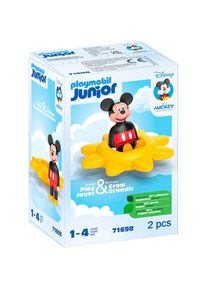 Playmobil, Konstruktions-Spielset &raquo;Mickys Drehsonne mit Rasselfunktion (71698), JUNIOR & Disney&laquo; Made in Europe, bunt, Einheitsgr&ouml;&szlig;e, Konstruktions-