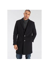 Bruno Banani, Herren, Kurzmantel &raquo;Flex-Coat&laquo;, schwarz, XXL (60/62), Edler Mantel in Wolloptik f&uuml;r den &Uuml;bergang