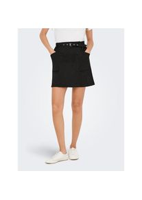 Only, Unisex, Only Minirock &raquo;ONLDIANE HEIDI LIFE FAUX SUEDE SKIRT OTW&laquo;, schwarz, L (40), Wildlederimitatrock von Only