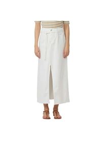 s.Oliver, Unisex, s.Oliver Jeansrock in A-Shape mit offenem Saum, wei&szlig;, 36, Rock von s.Oliver Red Label