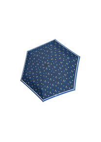 Jelmoli Taschenregenschirm &raquo;Rookie manuel reflektierend&laquo;, dunkelblau, bunt