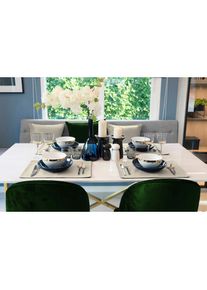 Adam, Platzset &raquo;Uni Collection&laquo; GOTS zertifiziert, Made in Germany, natur, Obermaterial: 100% Baumwolle, 2 Stk.